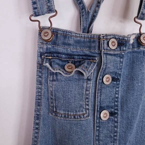Hollister Jean Boyfriend Overalls NEW - Picture 4 of 8